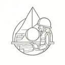marine engineer tattoo design idea