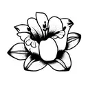 Lily tattoo design idea