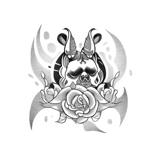 Rockabilly  tattoo design idea