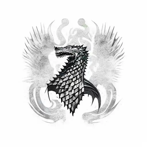 game of thrones what do we say to the god of death? Not today! tattoo design idea