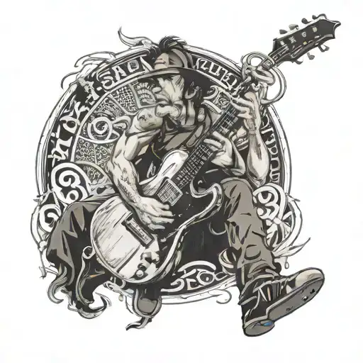 bruce springsteen - song 'no retreat, no surrender' : include  tattoo design idea