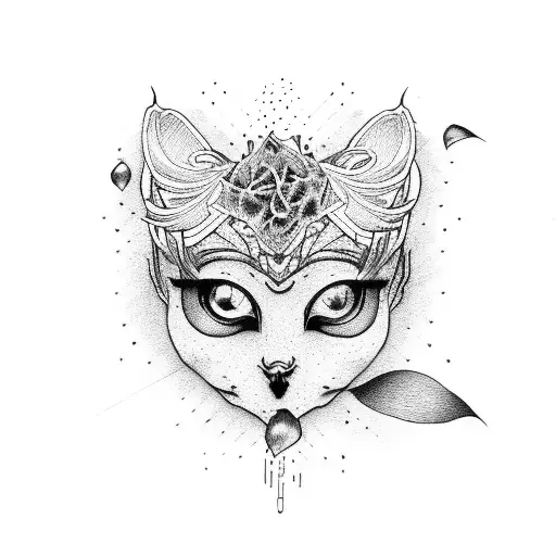 emo punk tattoo design idea