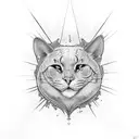 strong self respect confident love tattoo design idea