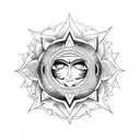 Third Eye tattoo design idea