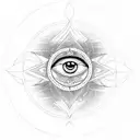 Third Eye tattoo design idea