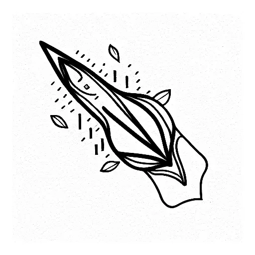 nature with adhd tattoo design idea