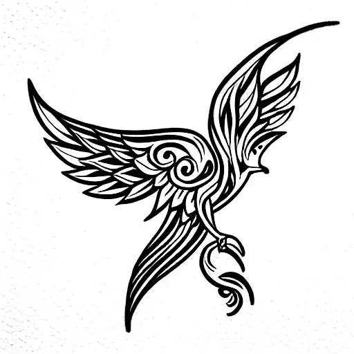 ave fenix tattoo design idea