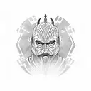 tall long dathomirian patterns like darth mauls tattoos but not his face tattoo design idea