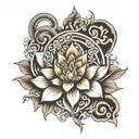 maha mritunjay mantra tattoo design idea