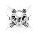 le bras robotiques tattoo design idea