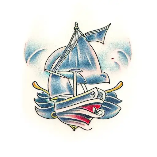 weighted scale tattoo design idea