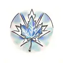 Maple Leaf tattoo design idea