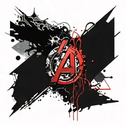 avengers with web tattoo tattoo design idea
