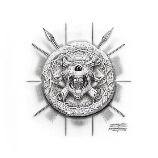 mafia tattoo design idea