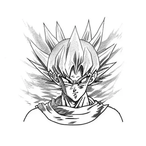 dragon ball tattoo design idea