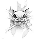 3 mockingjays tattoo design idea