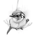 3 mockingjays tattoo design idea