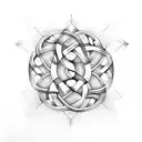 Celtic Knot tattoo design idea