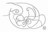 gemini pisces cancer zodiac tattoo design idea
