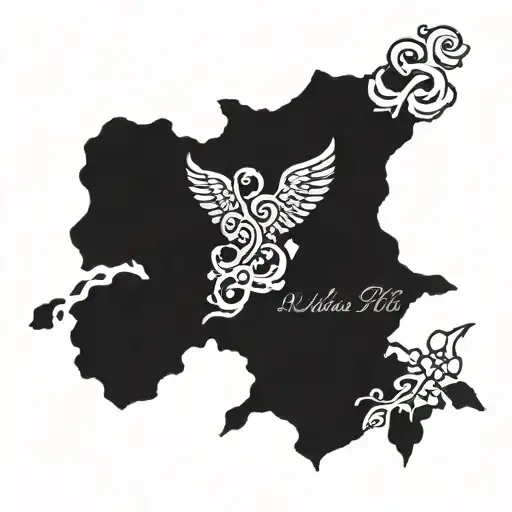 micah 7:8 bible verse tattoo design idea