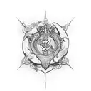 King Arthur tattoo design idea