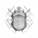 King Arthur tattoo design idea