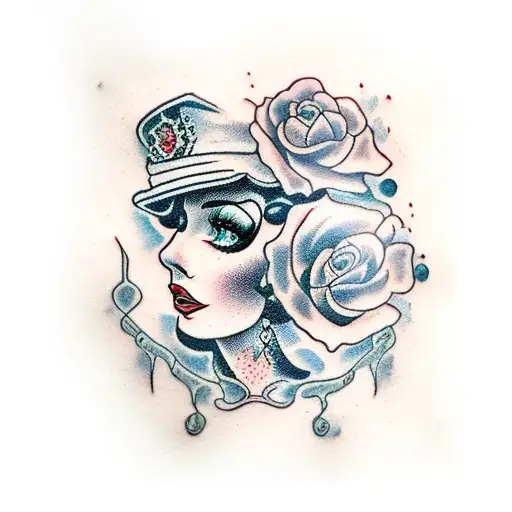 rainha do inferno  tattoo design idea