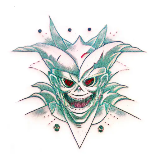 cyber sigilism tokyo ghoul tattoo design idea