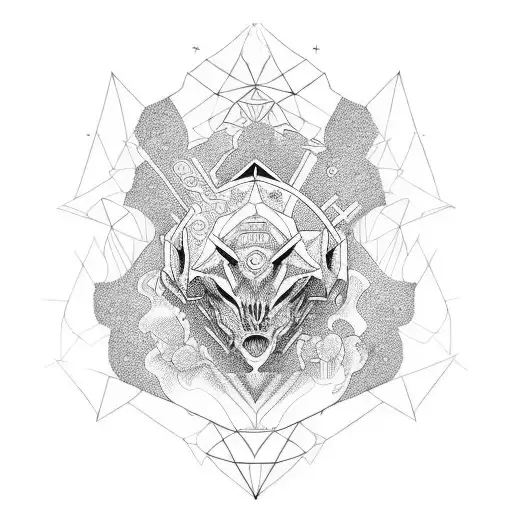 now we are one, in everlasting peace  tattoo design idea