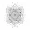 Elle est un miracle. tattoo design idea