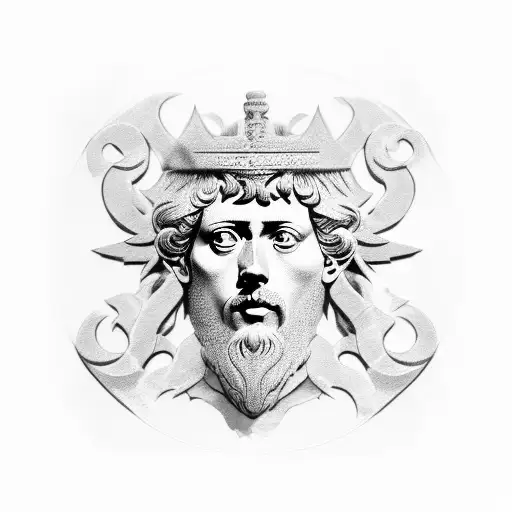 Marcus Aurelius tattoo design idea