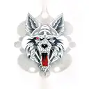 lobo tattoo design idea