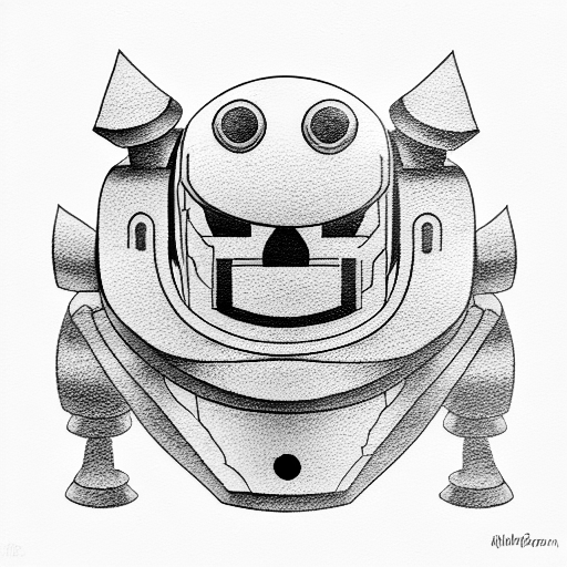 iron giant tattoo design idea