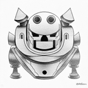 iron giant tattoo design idea