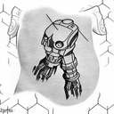 iron giant tattoo design idea