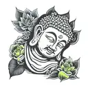 budha all body tattoo design idea