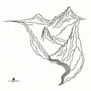 valley of the shadow of death tattoo design idea