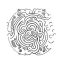 semicolon tattoo design idea