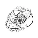 semicolon tattoo design idea