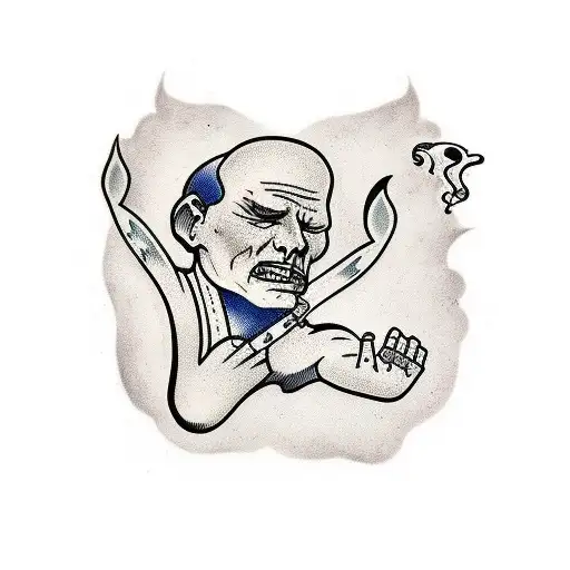 Hurt people hurt people  tattoo design idea