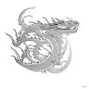 bruce lee dragon tattoo design idea