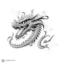 bruce lee dragon tattoo design idea