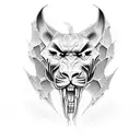 pantera negra tattoo design idea