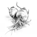 Beetroot tattoo design idea