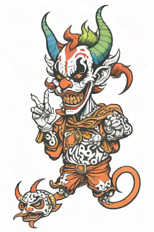 insane clown possee  tattoo design idea