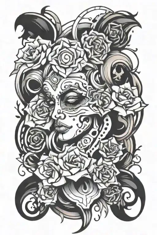 logic over emotion  tattoo design idea