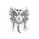 chicano letters tattoo design idea