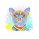 rainbow bridge tattoo design idea