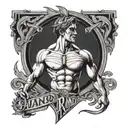 Ayn Rand atlas shrugged   tattoo design idea