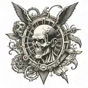 Atlas shrugged   tattoo design idea